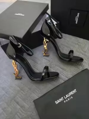 YSL Heels for Girls Elegant Designer Stiletto High Heels Luxury Fashion Shoes Comfortable Soft Sole Party Wear Wedding Evening Dress Stylish Trendy Hot Selling